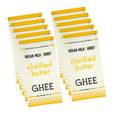 Original Grass-Fed Classic Ghee Butter by Indian Milk & Honey in Portable Packets, 0.5 Ounce (Classic Original Pack - 10)