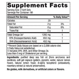 Nordic Naturals Ultimate Omega, Lemon Flavor - 180 Soft Gels - 1280 mg Omega-3 - High-Potency Omega-3 Fish Oil with EPA & DHA - Promotes Brain & Heart Health - Non-GMO - 90 Servings