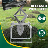 Mole Trap Releaser, Universal Mole Trap Resetter for Lawns, Design for Mole Scissor Trap, Galvanized Steel Mole Trap Tool(Reusable)