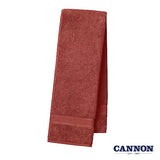 CANNON 100% Cotton Low Twist Wash Cloths (13" L x 13" W), 550 GSM, Highly Absorbent, Super Soft and Fluffy (6 Pack, Terracotta)