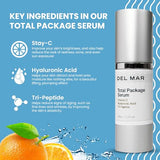 Total Package Serum, Vitamin C, Hyaluronic Acid