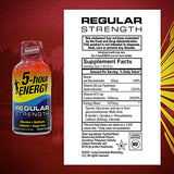 5-hour ENERGY Regular Strength Energy Shot | Pomegranate Flavor | 1.93 oz. | 24 Count | Sugar-Free & Zero Calories | B-Vitamins & Amino Acids | 200mg Caffeinated Energy Shot | Dietary Supplement
