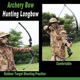 IS-TONGTU Archery Bow and Arrow for Adults, Takedown Aluminum Alloy Riser Archery Set Adult Beginner, 30 40 lbs Right Hand Hunting Recurve Kit (40 lbs)