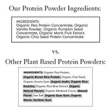 Truvani Organic Vegan Protein Powder Vanilla - 20g of Plant Based Protein, Pea Protein for Women and Men, Non GMO, Gluten Free, Dairy Free (10 Servings)