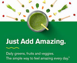 Amazing Grass Greens Blend Superfood: Super Greens Powder Smoothie Mix with Organic Spirulina, Chlorella, Beet Root Powder, Digestive Enzymes & Probiotics, Berry, 60 Servings (Packaging May Vary)