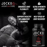 Jocko Fuel Joint Support Supplement - Glucosamine MSM for Joint Pain, Mobility, & Flexibility w/Turmeric & Boswellia (180 Capsules)