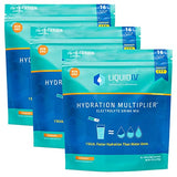 Liquid I.V. Hydration Multiplier - Seaberry - Hydration Powder Packets | Electrolyte Drink Mix | Easy Open Single-Serving Stick | Non-GMO | 48 Sticks