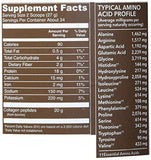 Vital Protein Collagen Peptides, Pasture Raised, Grass Fed, Paleo Friendly, Gluten / Zero Sugar Dairy Free, Chocolate, 32.56 Oz