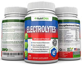 Electrolytes - 100 Natural Electrolyte Replacement Capsules - Premium Keto Friendly Pills - No Sugar - Great for Hydration, Renewal & Revitalizing - Trace Minerals Potassium, Magnesium, Sodium Salts