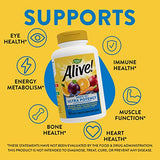 Nature's Way Alive! Men’s 50+ Daily Ultra Potency Complete Multivitamin, Gluten-Free, 150 Tablets
