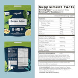 Organifi: Green Juice - Organic Superfood Supplement Powder - 30 Day Supply - USDA Certified Organic Vegan Greens- 9.5 Ounce (Pack of 3)