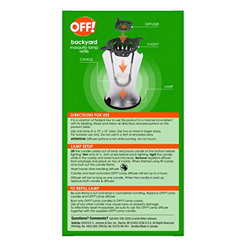 OFF! Mosquito Lamp Refills (Pack - 2)