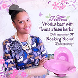 Fivona Yoni Steam Seat Over the Toilet for V Steaming and Sitz Bath Soak - Vaginal Steaming Tub - Basin for Hemorrhoids and Postpartum Care - Fits Most Toilet Shapes