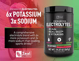Enhanced Electrolyte Powder Cherry Limeade | 90ct. + BCAA, B-Vitamins & Real Salt® - Hydration Powder w Potassium, Sodium, Zinc, Magnesium for Hydration