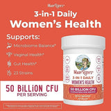 MaryRuth's 3-in-1 Daily Health Probiotics for Women | Clinically Tested | Hormone Support & Gut Health Supplement for Women | Supplement for Women | 50 Billion CFU | Allergen Free | 30 ct