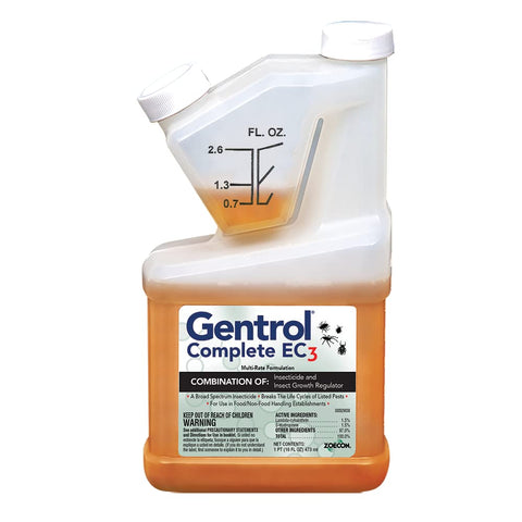 ZOECON 10578 Gentrol Complete EC3 Insecticide and Growth Regulator, Orange
