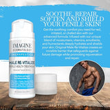 Imagine Dermatology Original Male Re-Vitalize Penile Health Relief Cream Soothe Protect Irritated Chaffed Skin TSA Compliant Size (3.3fl oz/ 100ml)