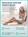 Slimpal Period Heating Pad for Cramps, FSA HSA Eligible Appvoed, Portable Heat Pad for Menstrual Cramp Relief, Electric Cordless Heating Belt, 3 Timer Auto Off Setting, Gifts for Women Girl, Peach