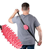 Cactus Scratcher Original Back Scratcher with 2 Sides Featuring Aggressive and Soft Spikes, Great for The Mobility Impaired and Hard-to-Reach Places, Makes an Awesome After-Surgery Gift - Pink