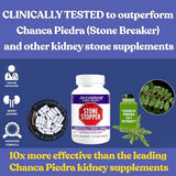 Moonstone Kidney Stone Stopper Capsules, Outperforms Chanca Piedra Stone Breaker and Kidney Support Supplements, Developed by Urologists to Prevent Kidney Stones, 30 Day Supply (120 Count)