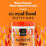 Natreve Vegan Protein Powder - 25g Plant Based Protein Powder with Probiotics and Amino Acids - Gluten Free Peanut Butter Parfait, 18 Servings