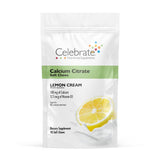 Celebrate Vitamins Calcium Citrate Soft Chews - 500mg Calcium Citrate, 500 IU Vitamin D3 - Bone Health Support - Sugar & Gluten Free, Calcium Supplement After Bariatric Surgery, Lemon Cream, 90 Count