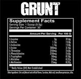 REDCON1 Grunt EAAs, Tiger's Blood - Sugar Free, Keto Friendly Essential Amino Acids - Post Workout Powder Containing 9 Amino Acids to Help Train, Recover, Repeat (30 Servings)