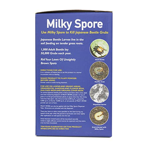 Milky Spore Japanese Beetle and Other Beetle Killer, 10 Ounce