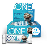 ONE Protein Bars, Marshmallow Hot Cocoa, Gluten Free Protein Bars with 20g Protein and only 1g Sugar, Guilt-Free Snacking for High Protein Diets, 2.12 oz (12 Count)