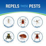 Cutter Skinsations Insect Repellent (12 Pack), Mosquito Repellent, Repels Mosquitos, Ticks, Gnats, Fleas, 7% DEET, 6 fl Ounce (Pump Spray)