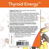 NOW Supplements, Thyroid Energy™, Iodine and Tyrosine plus Selenium, Zinc and Copper, 180 Veg Capsules