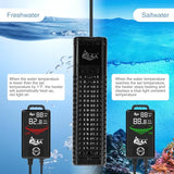 AQQA Aquarium Heater,300W 500W 800W 1000W 1200W Fish Tank Heater,59℉-93℉ Submersible Intelligence Aquarium Heater with Over-Temperature Dry Burning Protection, for Freshwater and Saltwater (1200W)