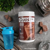 Quest Nutrition Chocolate Milkshake Protein Powder; 22g Protein; 1g Sugar; Low Carb; Gluten Free; 1.6 Pound; 24 Servings