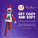 The Elf on the Shelf Claus Couture Tree Farm PJs - Cozy, Cuddly Pajamas For Your Scout Elf - Includes Tree Farm Graphic Top and Patterned Bottoms