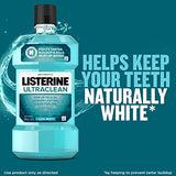 Listerine Total Care Anticavity Fluoride Mouthwash, 6 Benefits in 1 Oral Rinse & Ultraclean Oral Care Antiseptic Mouthwash, Everfresh Technology to Help Fight Bad Breath