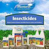 Monterey B.t. - Biological Insecticide for Organic Gardening - 1 Gallon Concentrate - Apply Using a Sprayer Following Mix Instructions