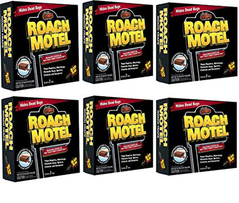 Black Flag TAT Roach Motel Traps, 2-count Packages (Pack of 6)