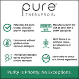Pure TheraPro Rx Bio Boron, 10mg/Capsule, 90 Capsules, Bororganic Glycine Boron Supplements for Men & Women, Vegan Mineral Supplements for Bones, Cardiovascular Function & Immunity Support