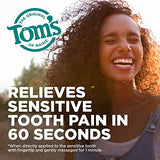 Tom's of Maine Fluoride-Free Rapid Relief Sensitive Toothpaste, Fresh Mint, 4 oz. 3-Pack (Packaging May Vary)