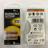 Duracell Hearing Aid Batteries Size 312 pack 40 batteries ((3.Units))