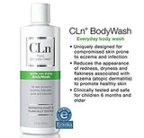 CLn® BodyWash –Non-Drying Body Wash, For Compromised Skin Prone to Eczema, Dermatitis, Rash & Hidradenitis Suppurativa, Fragrance-Free & Paraben-Free, 8 fl oz