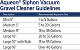 Aqueon Siphon Vacuum Gravel Cleaner Large - 10 Inches