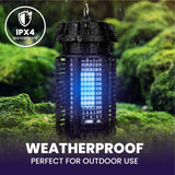 LiBa Electric Bug Zapper, Outdoor & Indoor Insect Killer with Switch – 4000V Powerful Grid, 20W Extra Brightness IPX4 Waterproof Mosquito Repellent Outdoor, Fly Traps for Backyard Patio