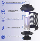 2 in 1 Bug Zapper,High Powered Waterproof Zapper for Outdoor and Indoor,4200V Electronic Mosquito Trap for Home, Garden