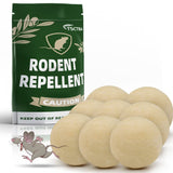 TSCTBA Rodent Repellent, Natural Mouse Repellent, Rat Repellent, Mice Repellent for House, Peppermint to Repel Mice, Mouse and Rats, Mint Mice Away, Natural Rodent Repellent Indoor and Outdoor-8P