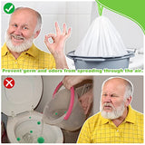 Commode Liners - 150 Strong Bedside Commode Liners Portable Toilet Bags Fits All Standard Adult Commode Chairs Toilet Bucket Potty Bedpan - Leakproof, Make Cleanup Simple (Green-150)
