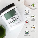 Nature's Pure Blend Liquid Greens - Superfood Greens - Detox & Digestion Health - Probiotic - Mushroom Blend - Adaptogens - Green Tea Matcha Taste (Matcha Flavor) - 30 Servings - Liquid Greens