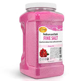 SPA REDI - Detox Foot Soak Pedicure and Bath Fine Salt, Sensual Rose, 128oz - Made with Dead Sea Salts, Argan Oil, Coconut Oil, and Essential Oil - Hydrates, Softens and Moisturizes