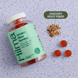 Hilma Prebiotic Fiber Gummies – Daily Fiber Supplement Gummies for Adults – Supports Gut Health & Promotes Regularity – Citrus & Berry Natural Flavor – FSA Eligible, 60 Count