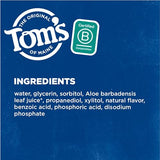 Tom's Of Maine Whole Care Natural Fluoride Mouthwash, Fresh Mint, 16 oz. 3-Pack (Packaging May Vary)